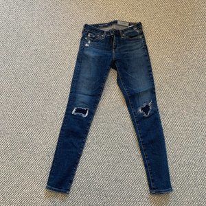 AG skinny jeans size 25